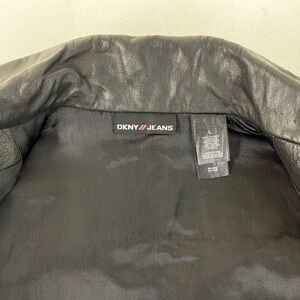 DKNY LEATHER VEST